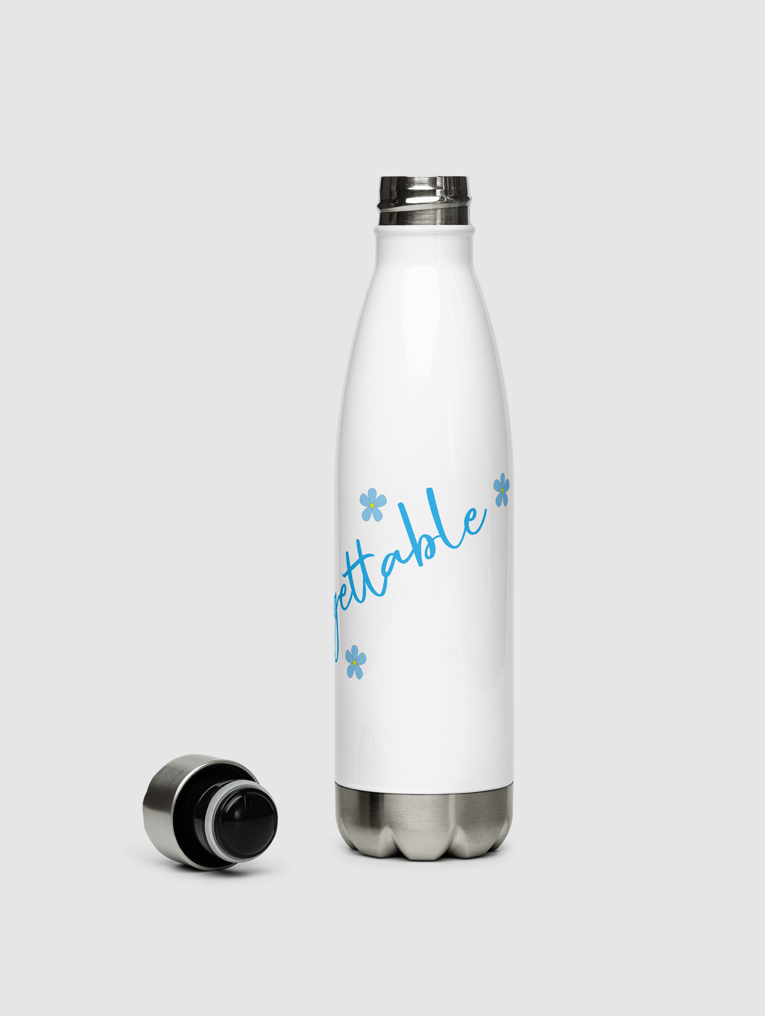 Be Unforgettable Stainless Steel Water Bottle product image (3)