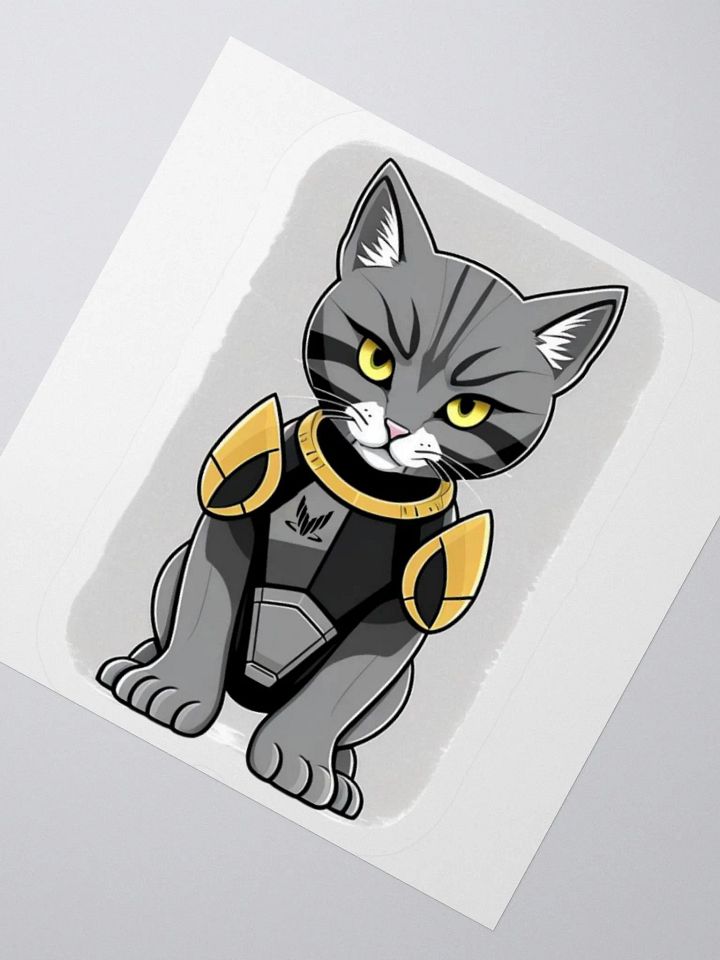 Garrus the Cat Sticker product image (6)
