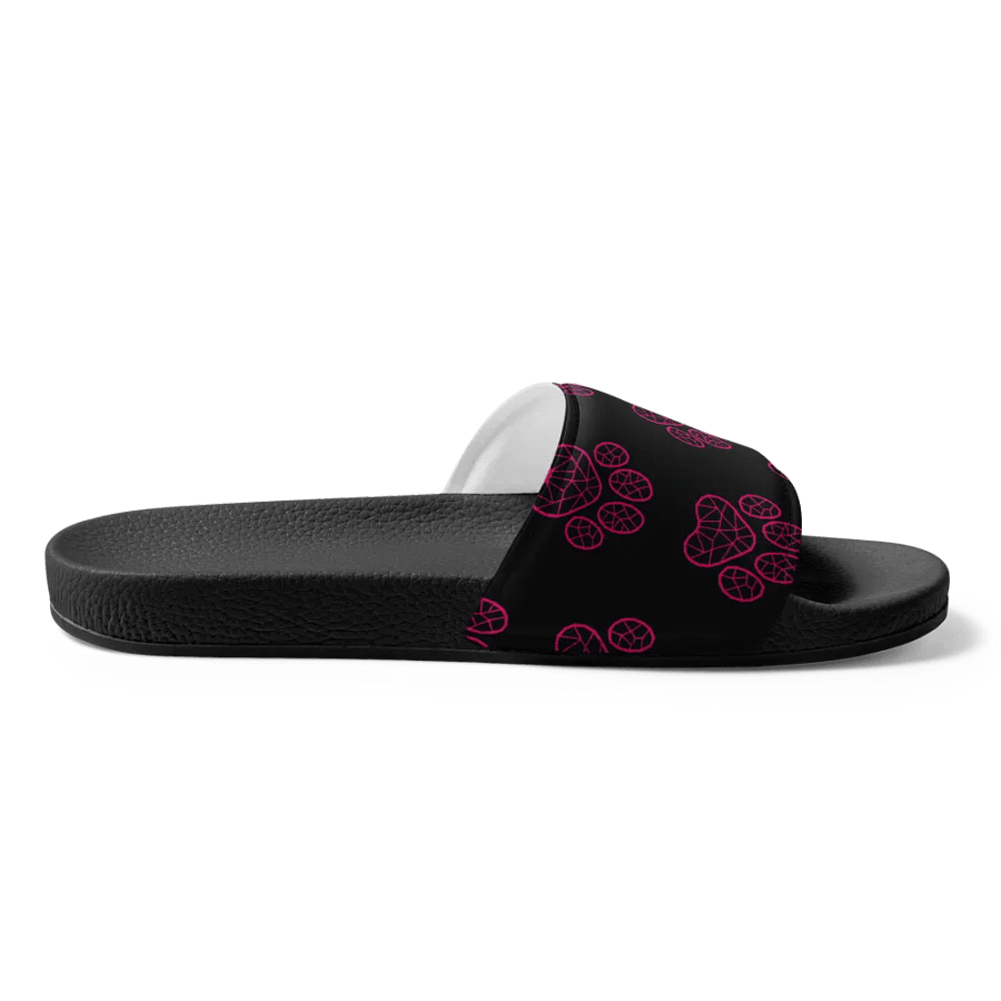 Neon Pawprint Women's Slides product image (4)