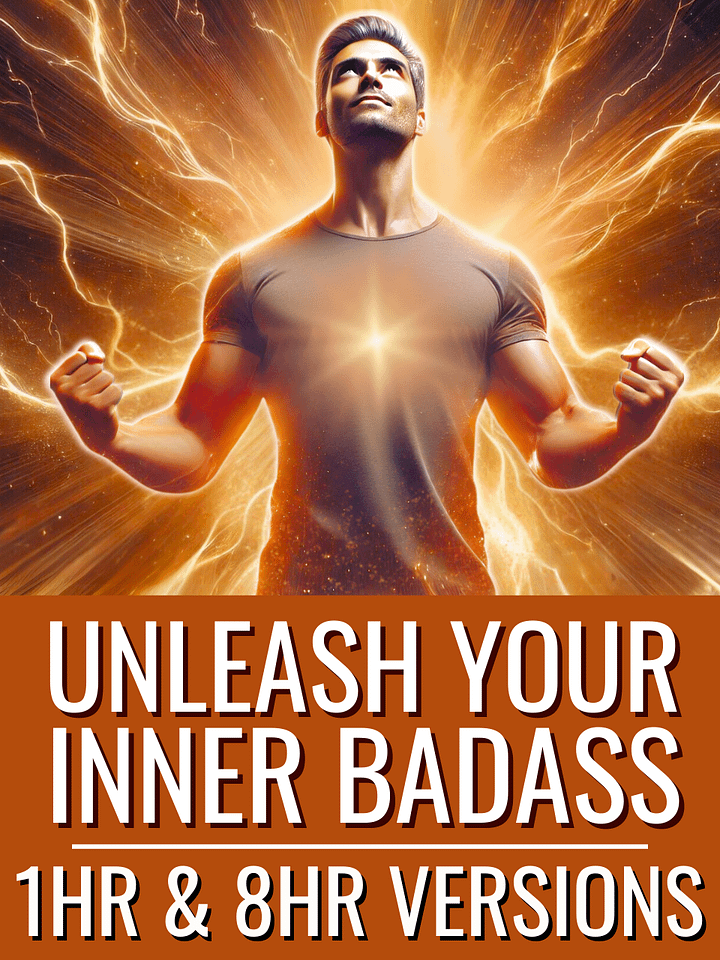 Nighttime & Daytime Versions - Live Like a Badass: Hypnosis for Power, Peace & Purpose product image (1)