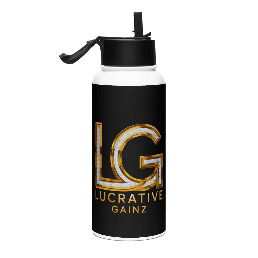 Lucrative Gold Diamonds 32oz Steel Tumbler product image (4)