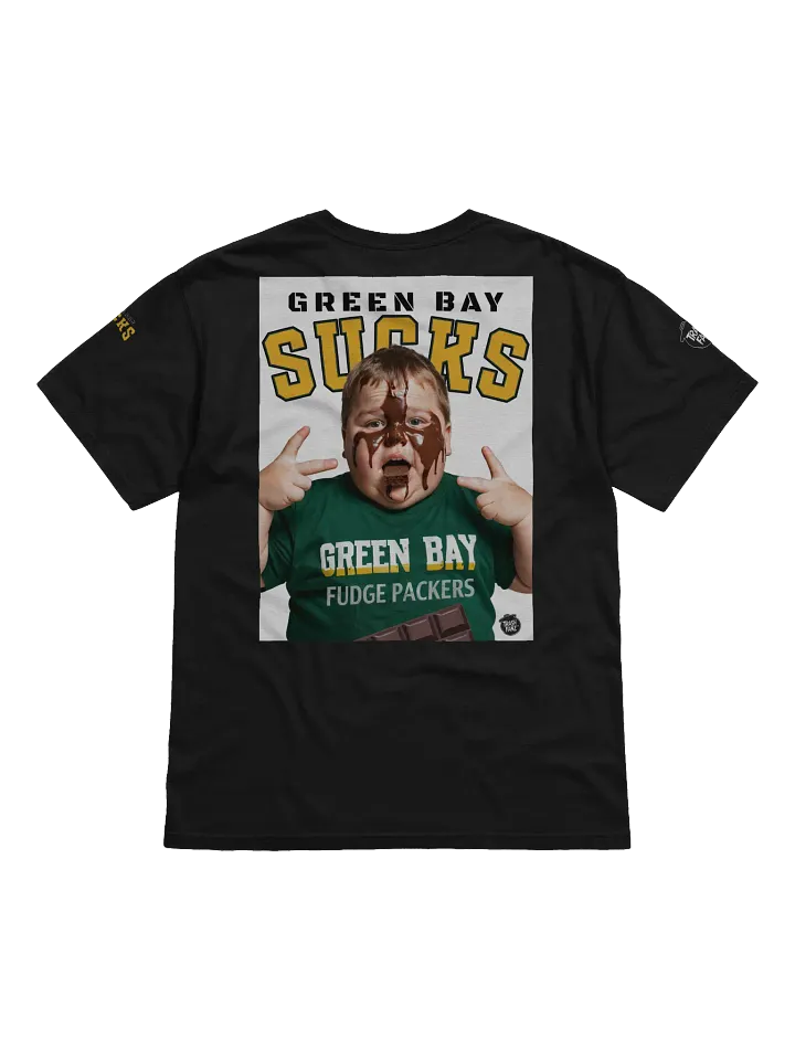 Green Bay Sucks Fudge Packers T-Shirt | NFL Rivals Locker | Green Bay Packers | Trash Fanz product image (9)