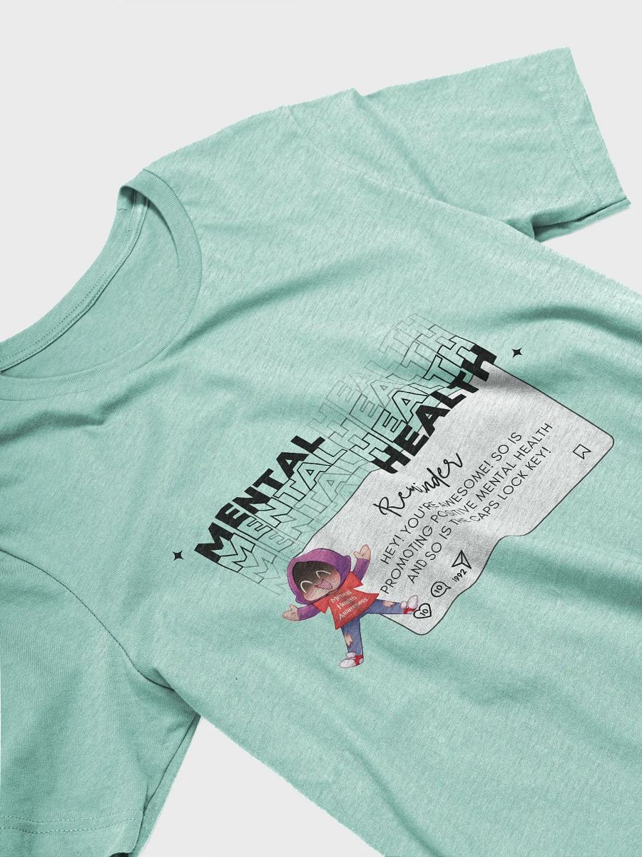 Mental Health Awareness Supersoft Canvas T-Shirt - Light product image (47)