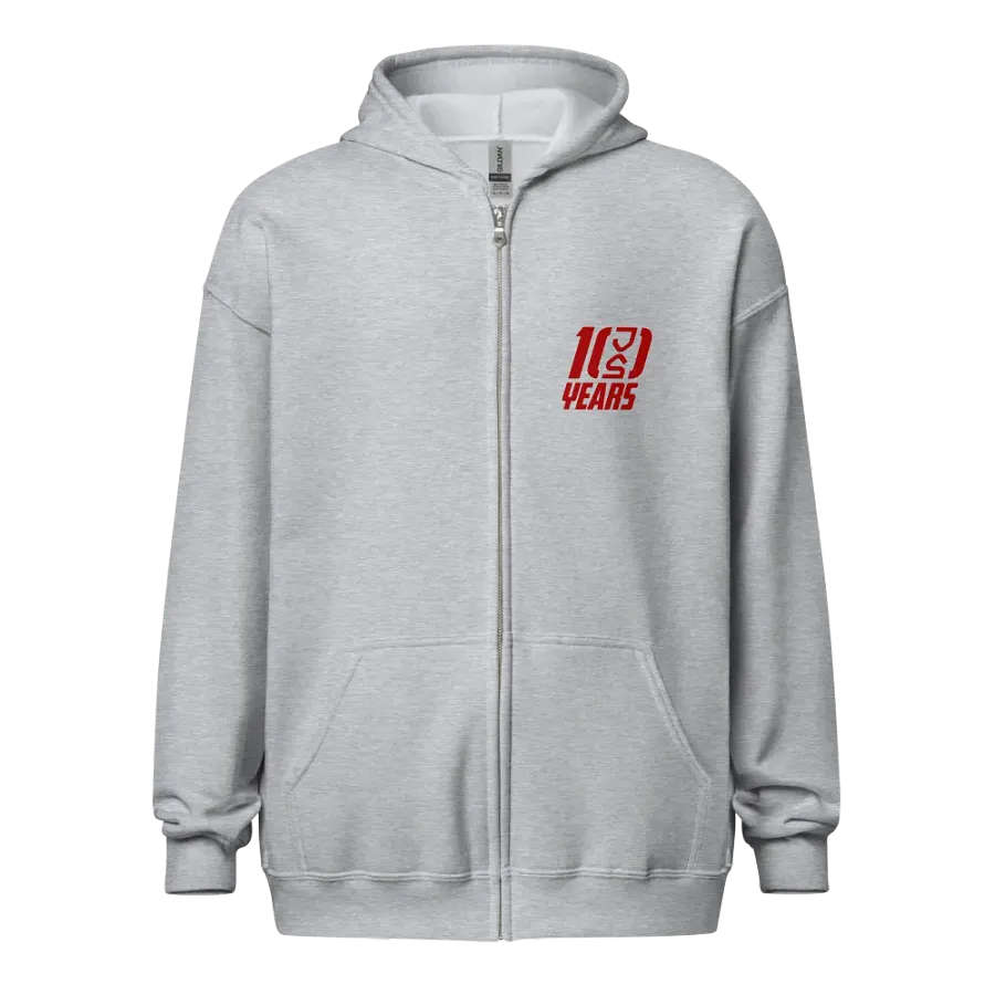 For the Culture Red / White Zip Up product image (10)