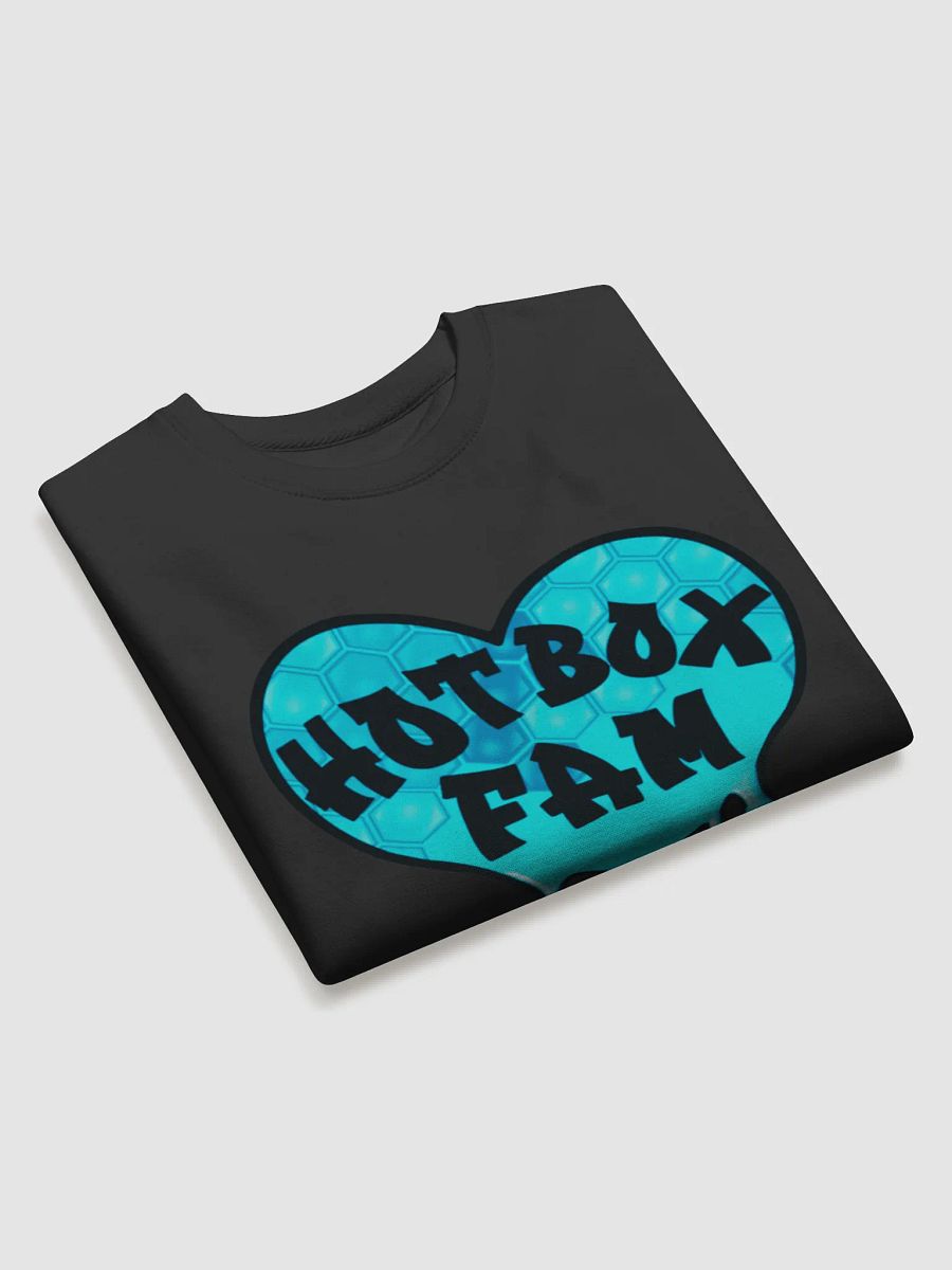 HOT BOX FAM BRIGHT BLUE HONEY COMB LOGO SWEATSHIRT product image (22)