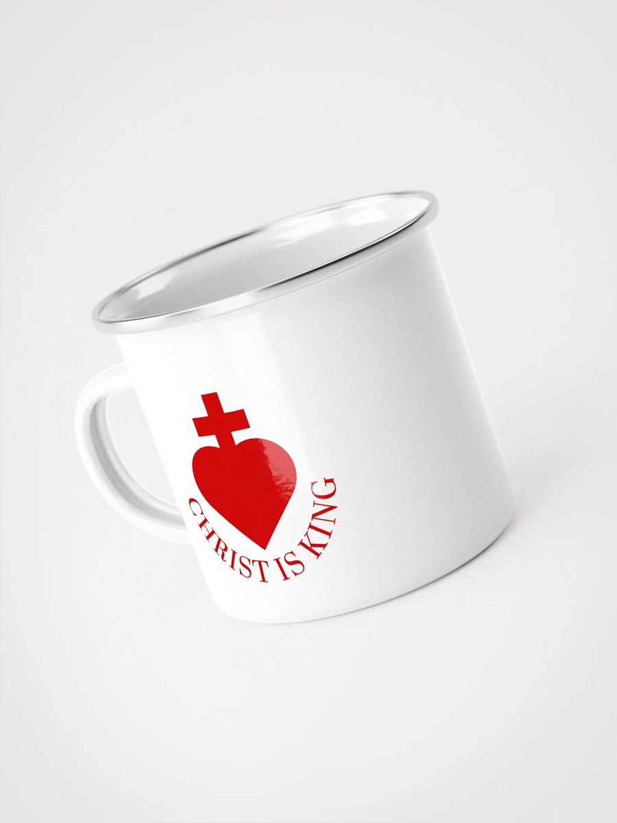 Christ Is King Enamel Mug product image (4)