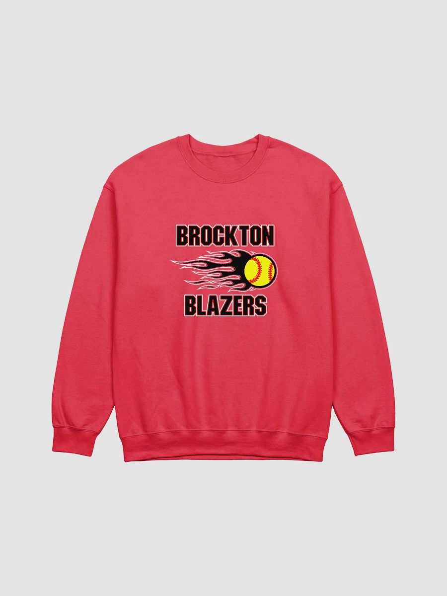 Brockton Blazers Logo Crew Neck Sweatshirt - Red product image (1)
