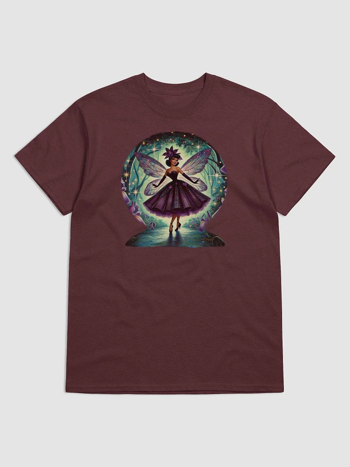 Enchanted Forest Purple Fairy Basic T-Shirt by Gildan product image (8)