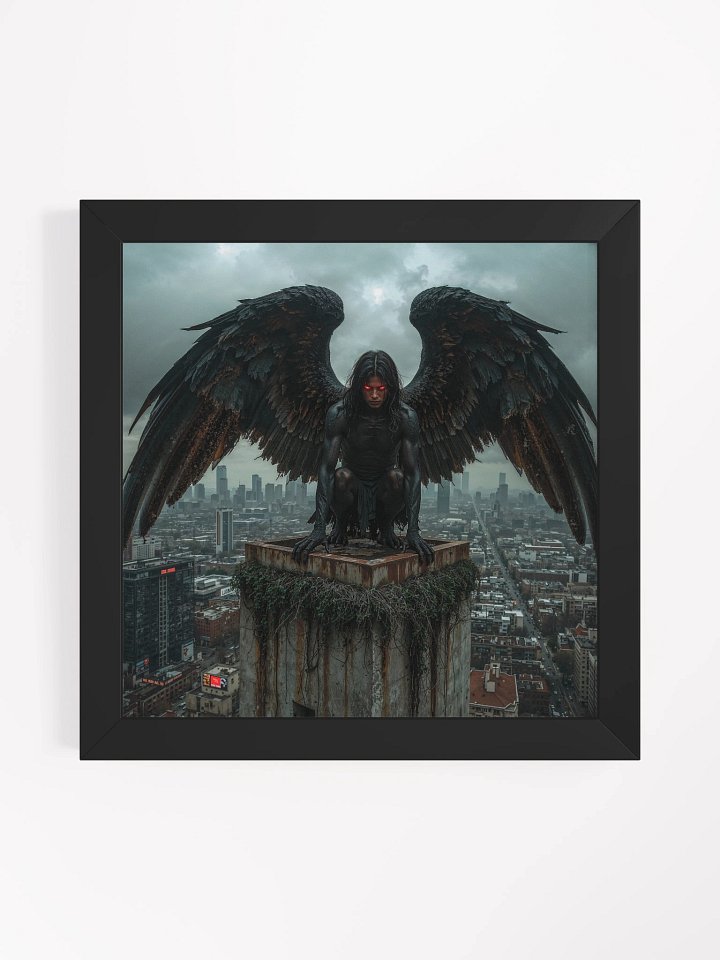 Watcher of the Concrete Throne Framed Print product image (4)