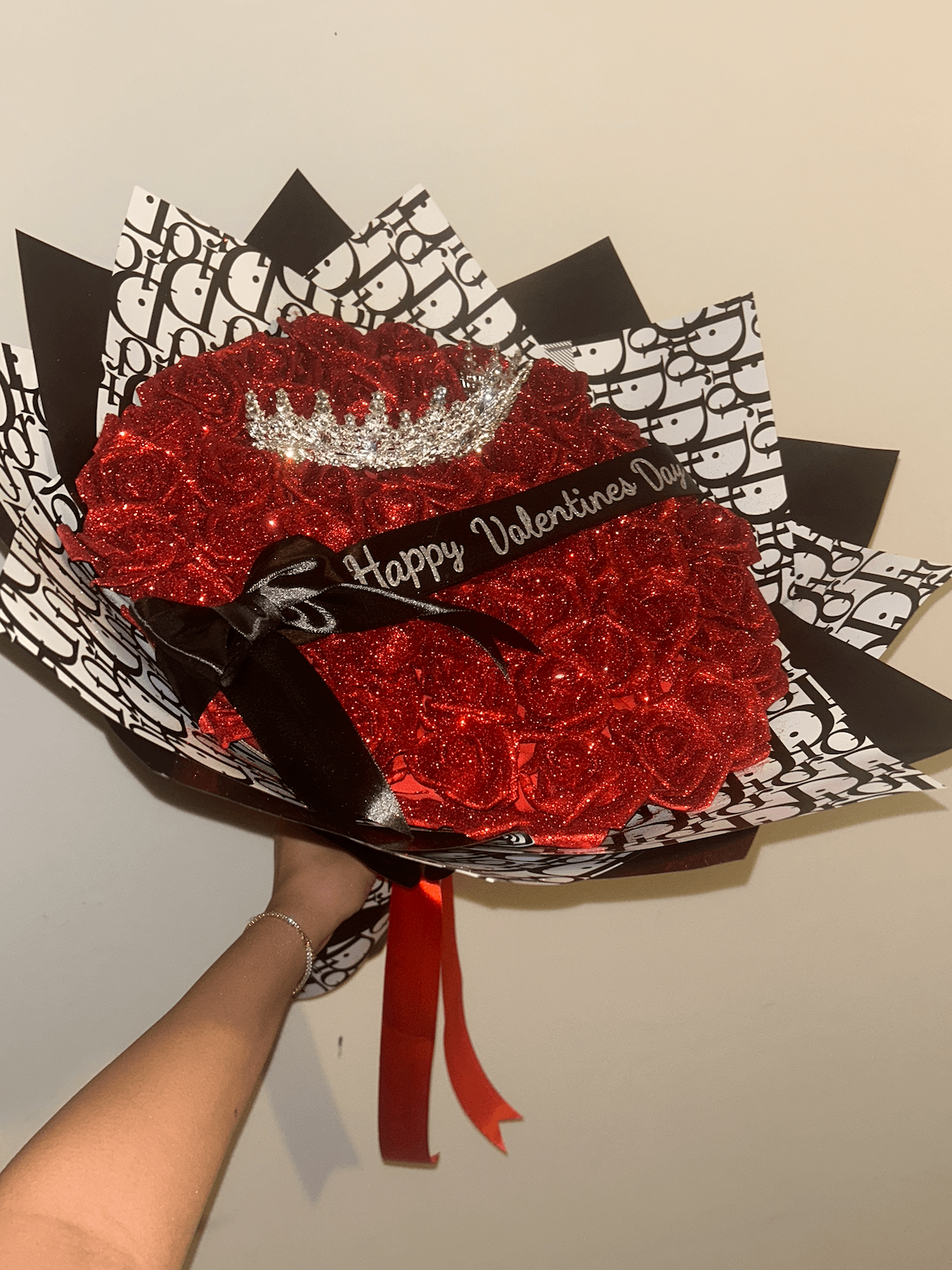 Red Glitter Bouquet product image (7)