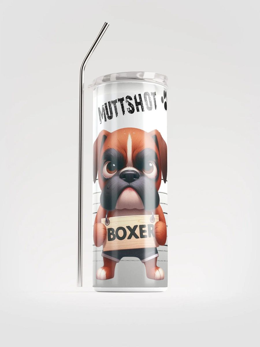 A Boxer Dog Muttshot Tumbler product image (1)