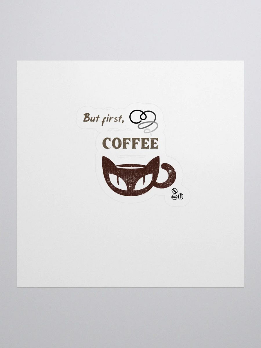 But First, Coffee sticker product image (1)