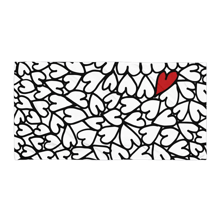 Have A Heart Sublimated Towel product image (1)