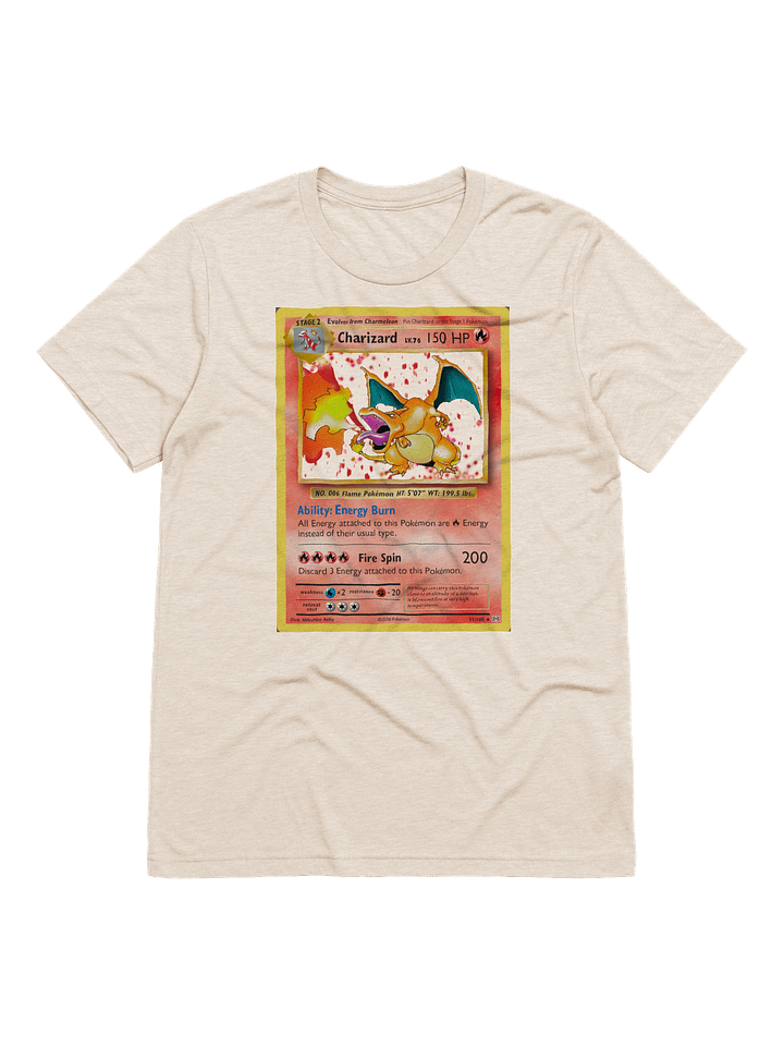 Charizard TCG T-shirt product image (1)
