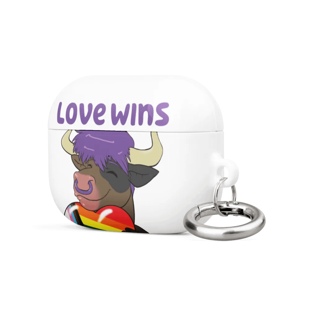 "Love Wins" Airpods Case product image (2)