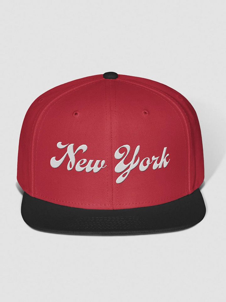 Embroidered 'New York' Adult Cap product image (17)