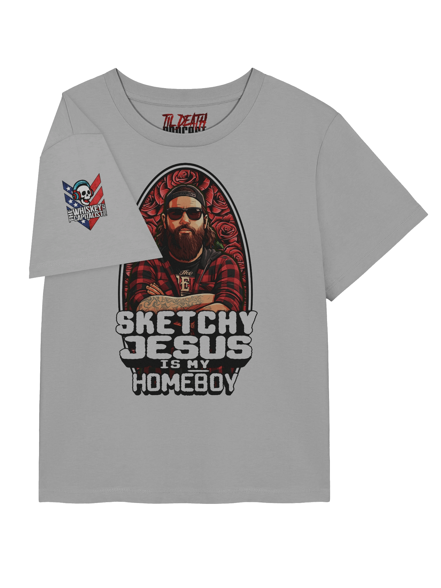 "Sketchy Jesus Is My Homeboy" Women's Shirt product image (18)