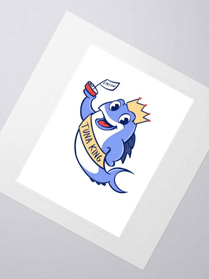 Tuna King Sticker product image (2)