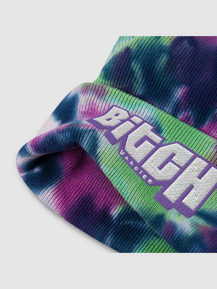 *New* Bitch Beanie Tie Dye product image (1)