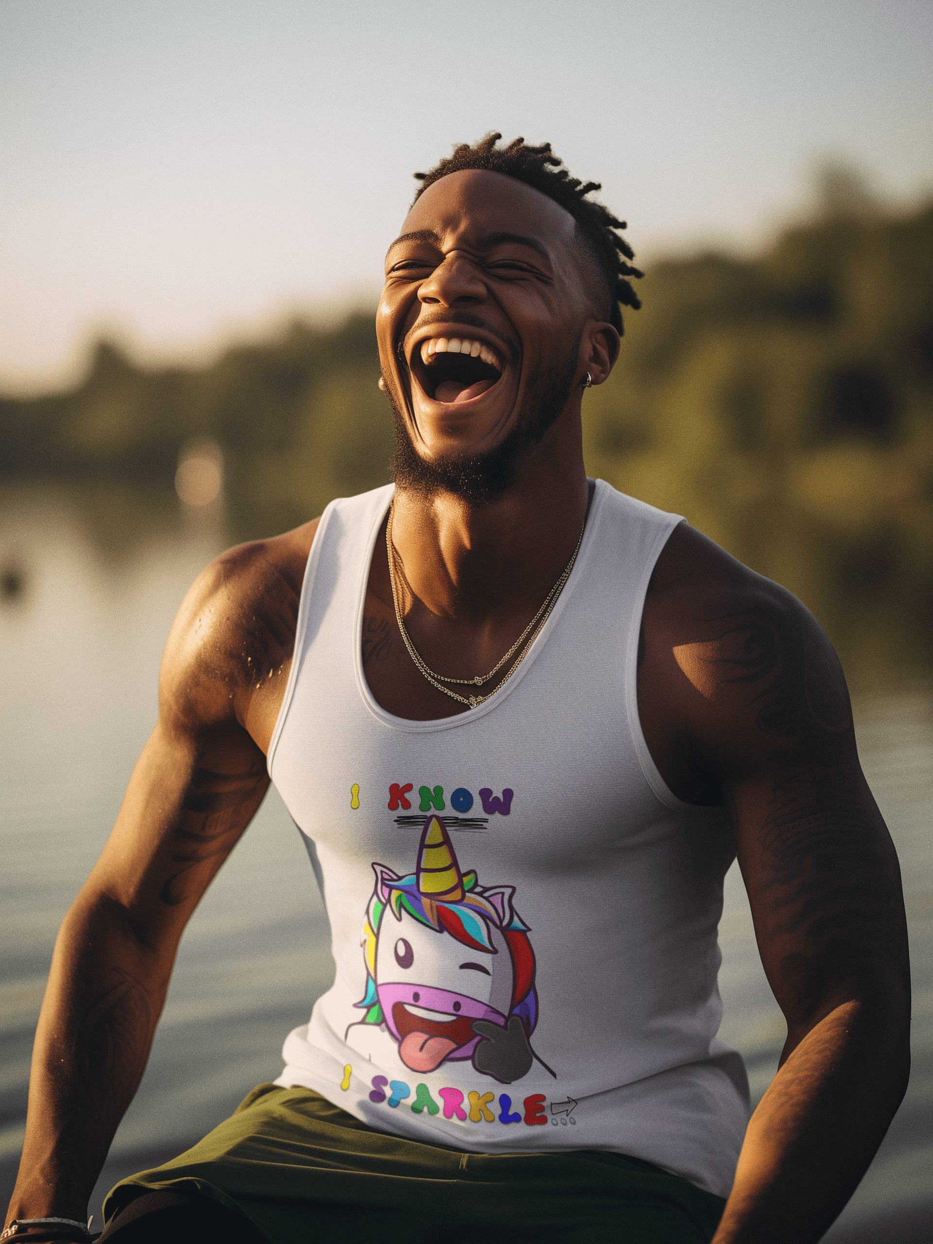'Sparkle Harder Than Your Future' Tank product image (2)