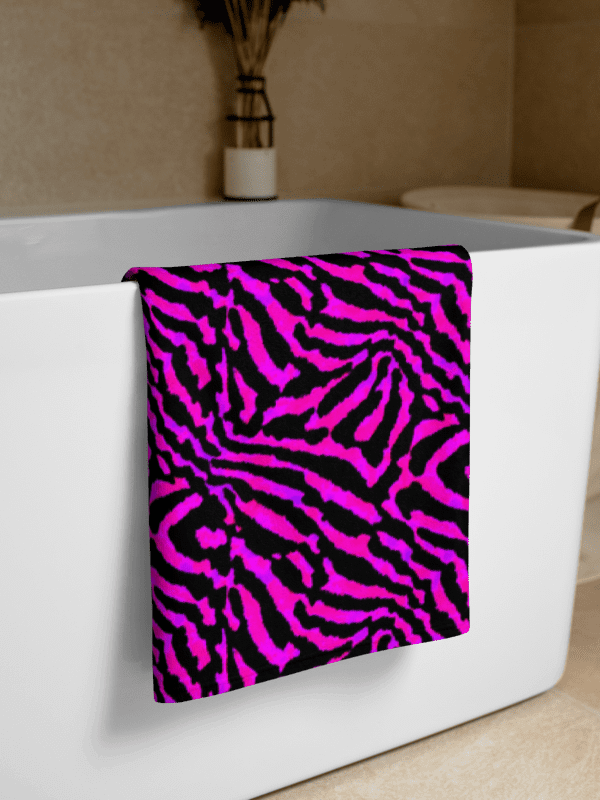 Purple Zebra Towel product image (2)