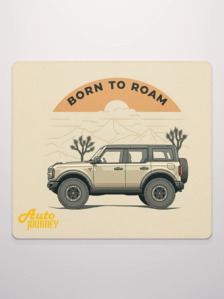 Born to Roam Gaming Mouse Pad product image (2)