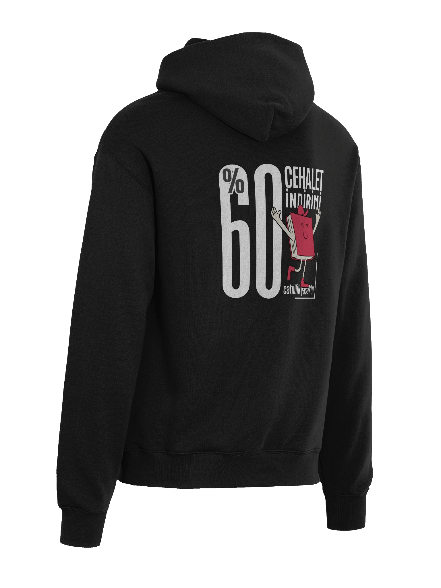AS Colour Büyük Boy Unisex Hoodie | %60 Cehalet İndirimi Türkçe Tasarımlı Felsefi Rahatlık product image (6)