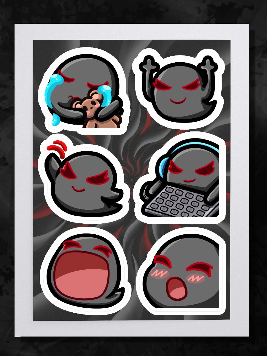 Emote Sticker Sheet 6 product image (1)