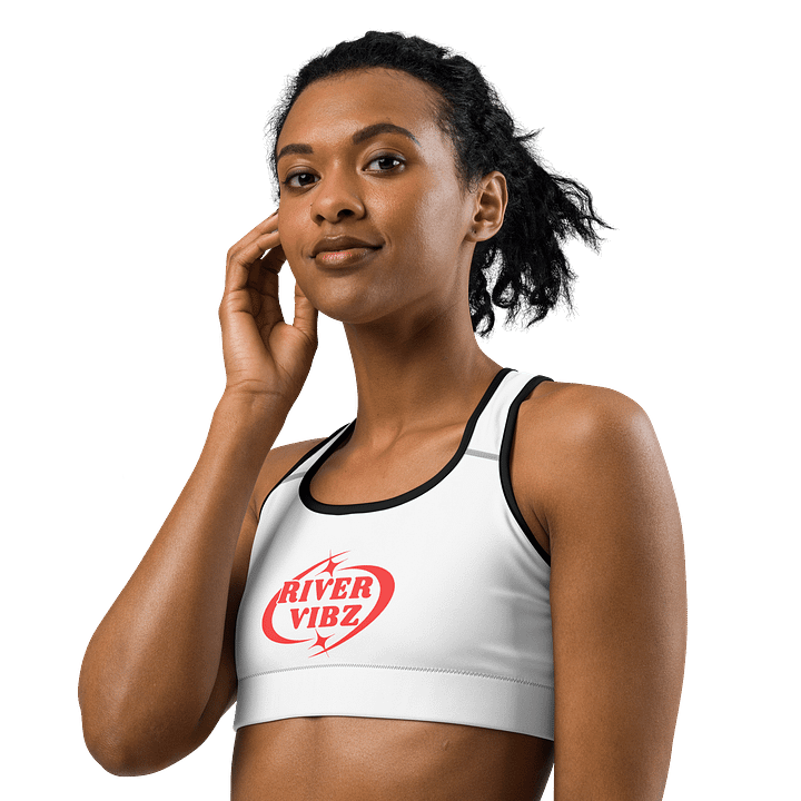 River Vibz Red Sports Bra product image (2)