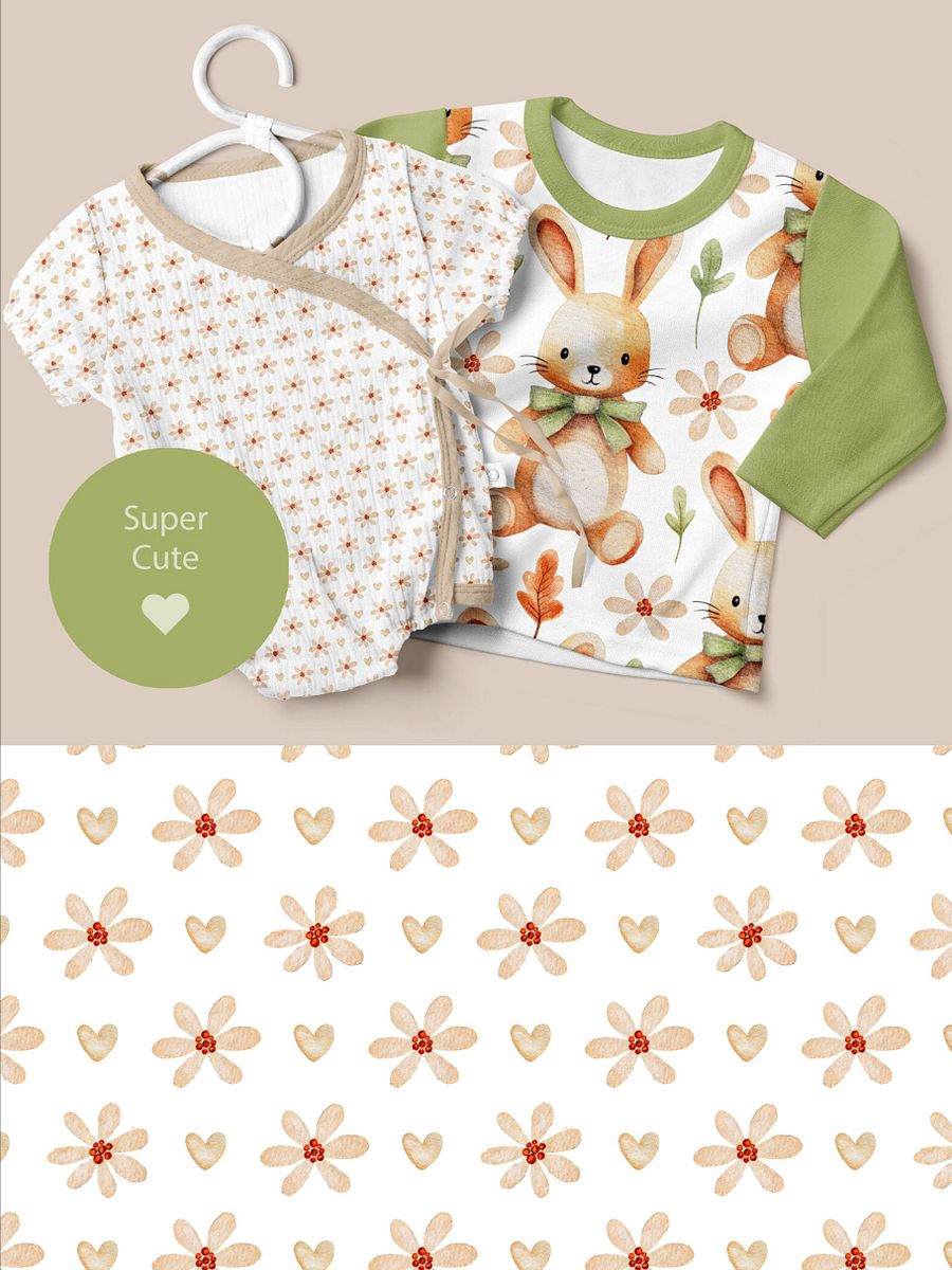 Baby Shower Seamless Patterns product image (2)