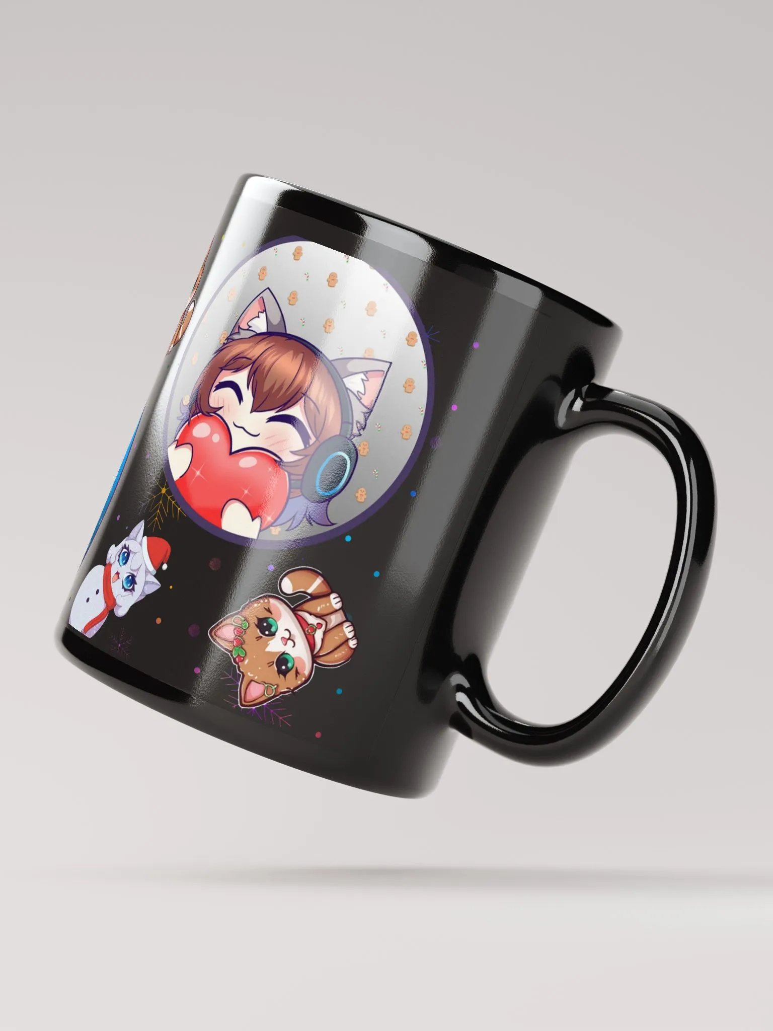Holiday 11oz Black Mug product image (2)
