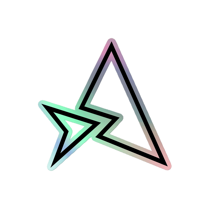 Acrellux Logo Holographic Sticker Set product image (2)
