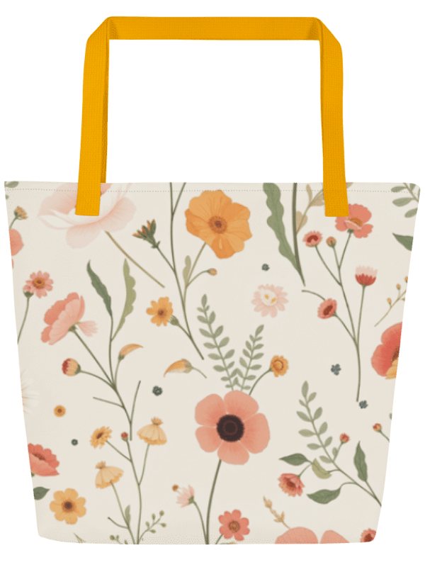 SUMMER FLOWER GARDEN SHOPPING BAG - Blumengarten Einkaufstasche product image (1)