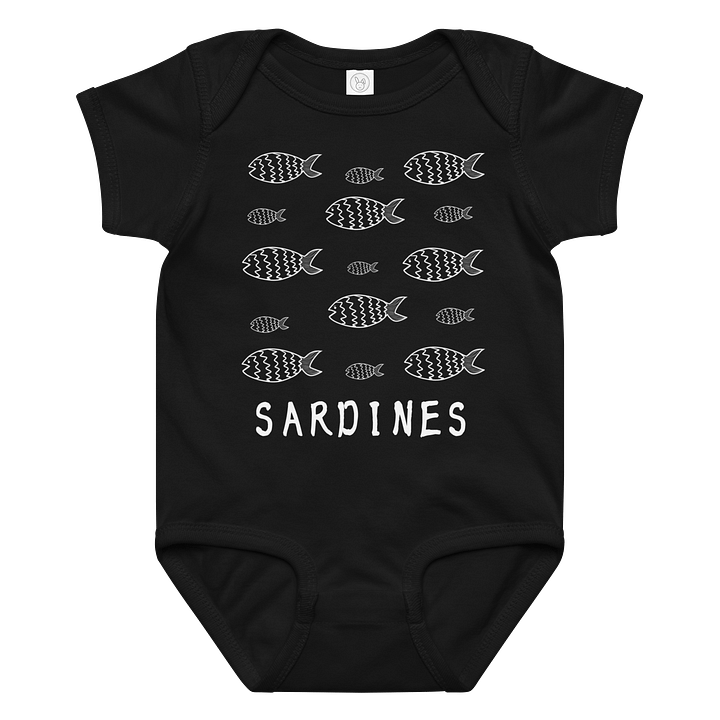 Fragmented Elegance Baby Bodysuit product image (1)