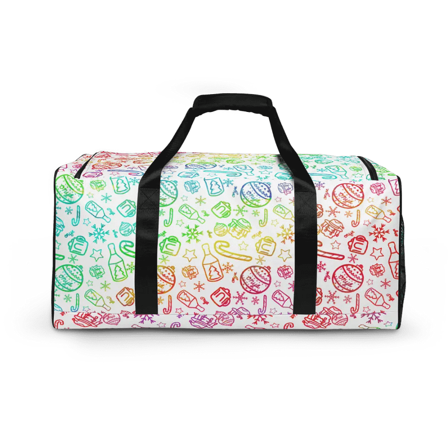 Limited Edition Christmas Rainbow Dufflebag product image (2)