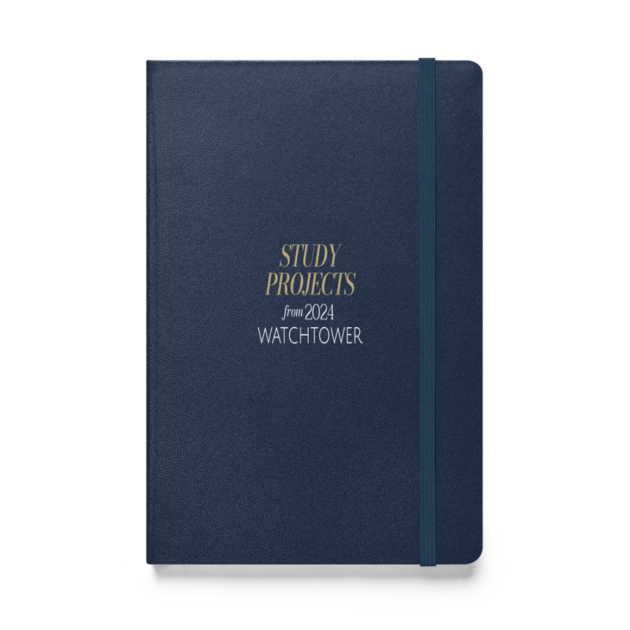 ''Study Projects from 2024 Watchtower®” Bound Notebook product image (1)