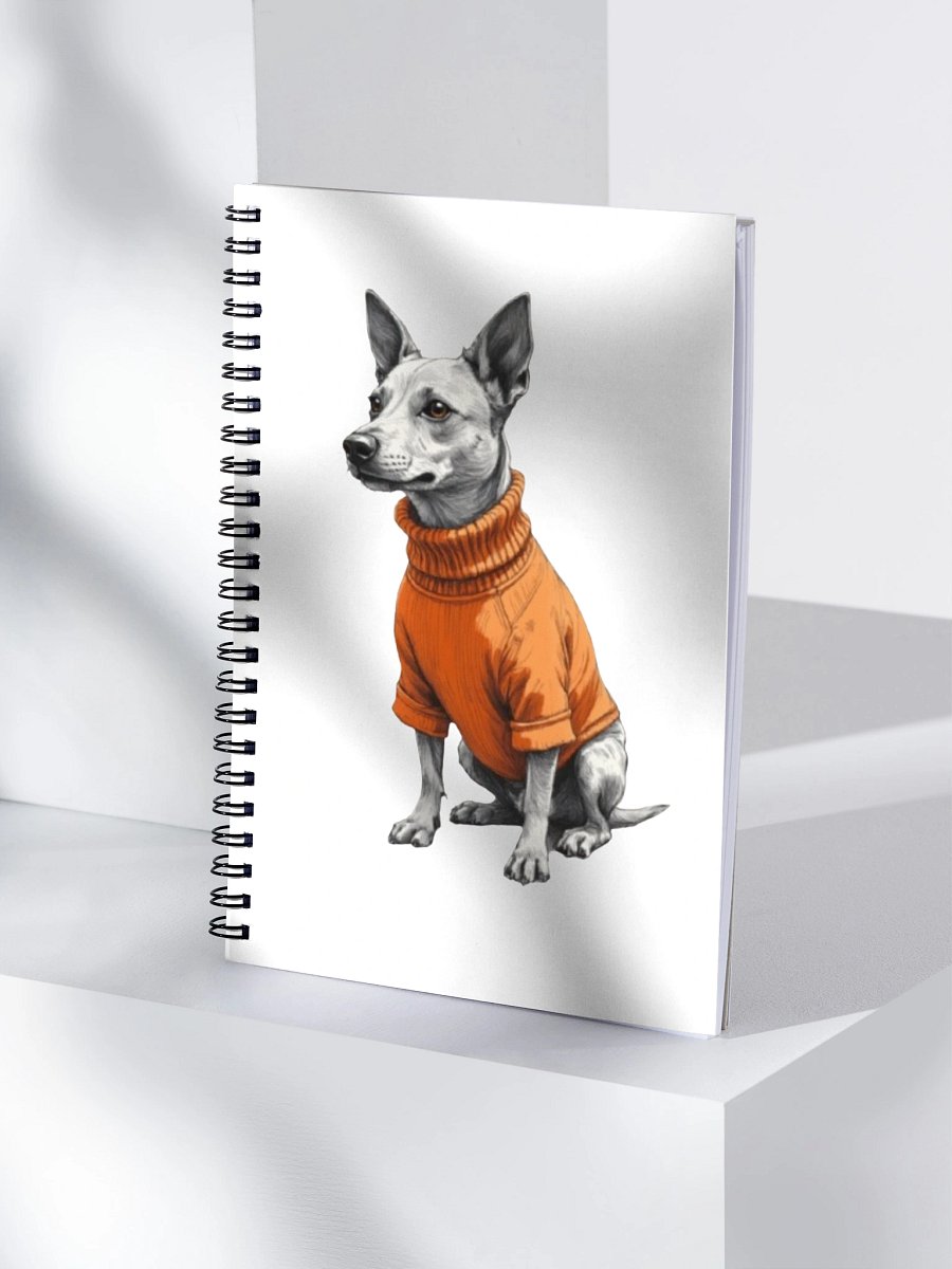 Potcake wearing orange shirt product image (4)