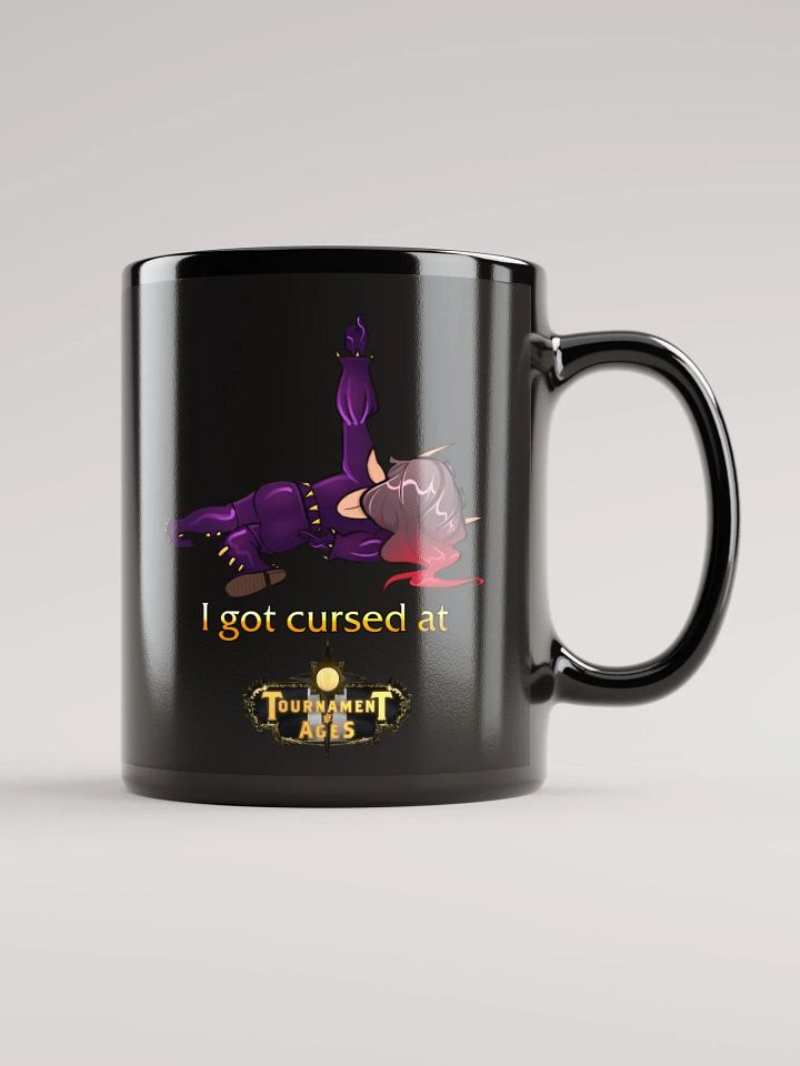 Cursed Edition - I Got Cursed At TOA - Black Glossy Mug product image (1)