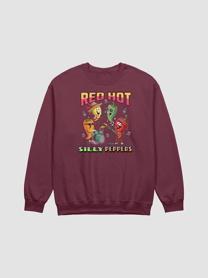 Red Hot Silly Peppers Crewneck Sweatshirt product image (5)