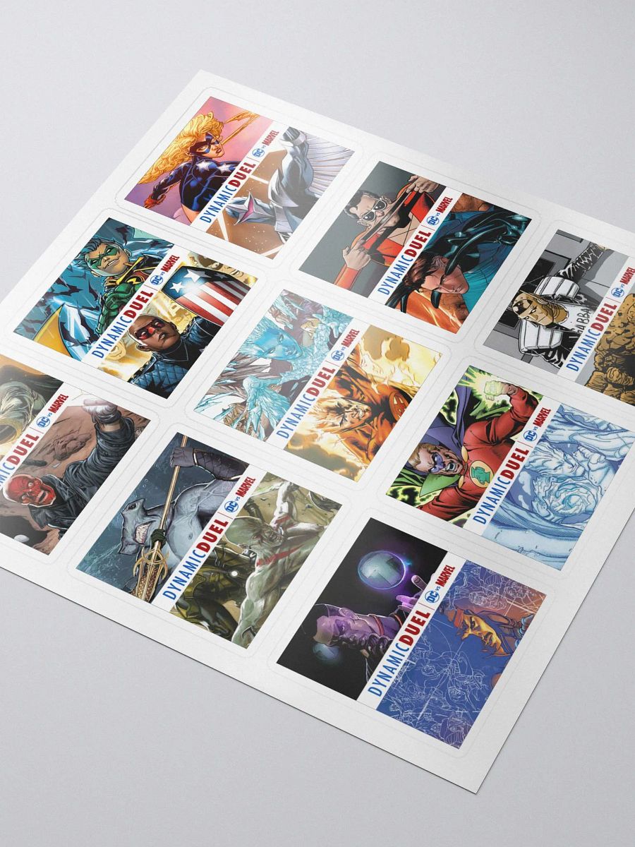 Dynamic Duel Episode Cover Stickers - Series 10 product image (3)