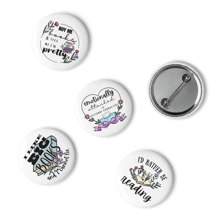 Booktrovert Pin Bundle product image (4)