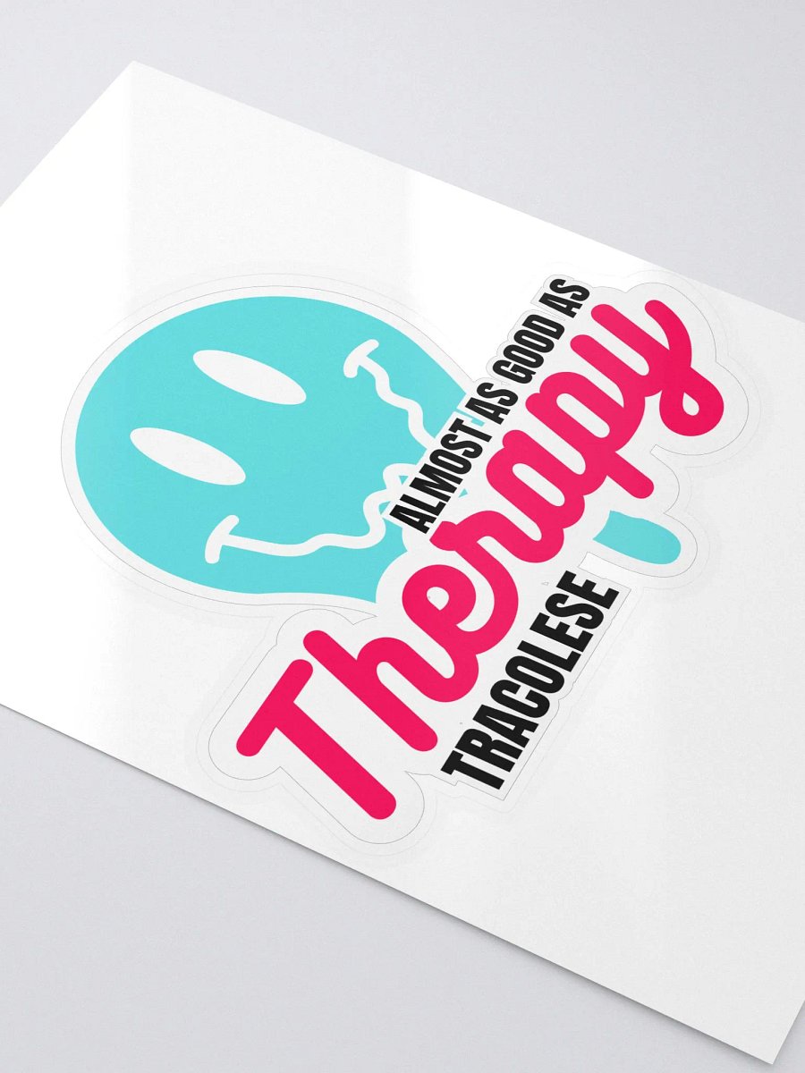 Almost as Good as Therapy - Smiley Sticker product image (3)