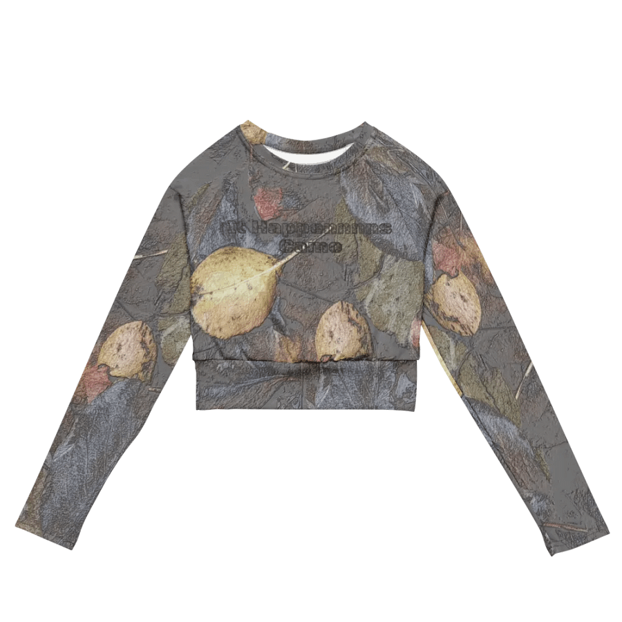 Recycled Long Sleeve Crop Top - It Happennnns Camo - MossyOak product image (6)