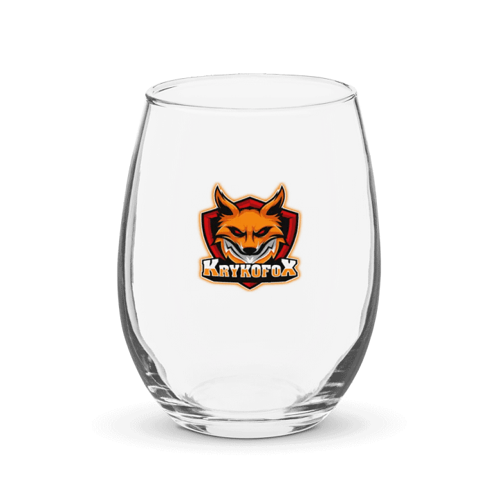 Fierce Fox Stemless Wine Glass product image (1)