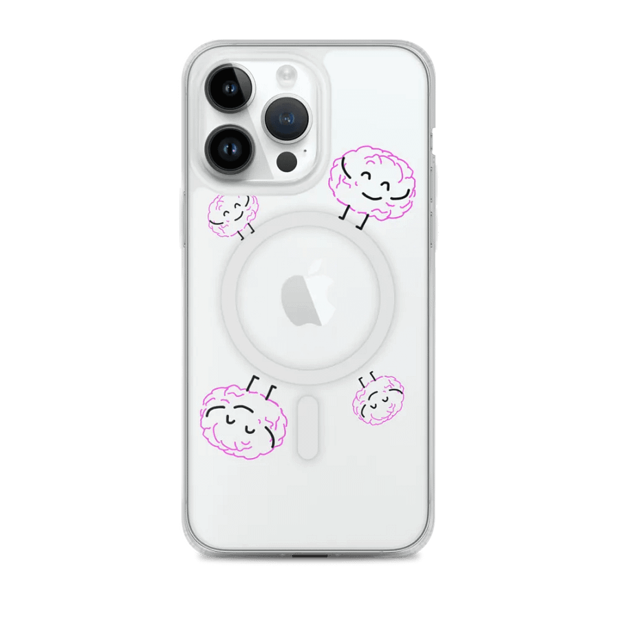 Brainy Brain Clear MagSafe® iPhone® Case product image (2)
