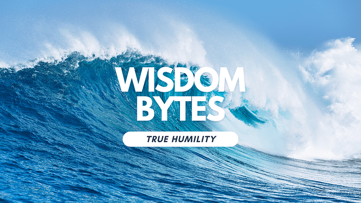Wisdom Bytes: True Humility product image (1)