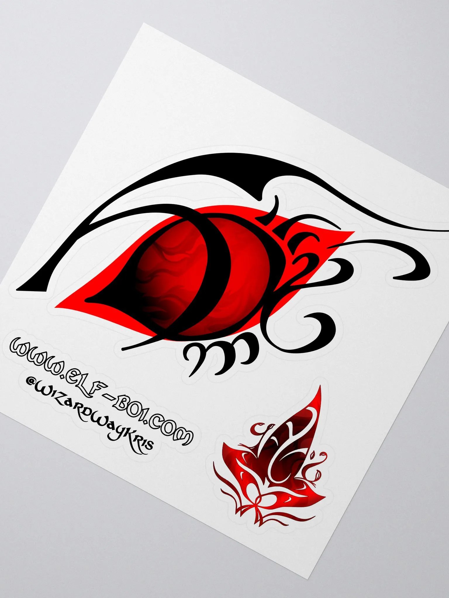 The Great Eye - Kiss Cut Sticker Sheet product image (2)