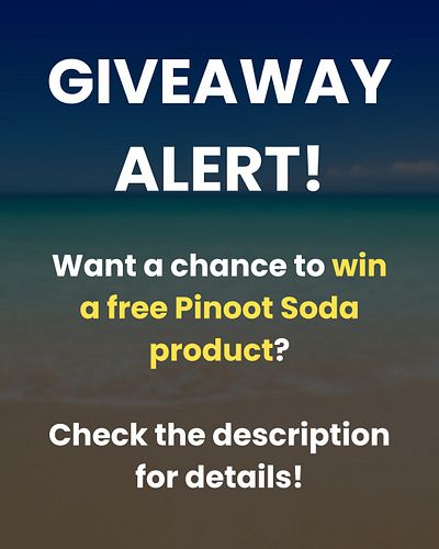 Want a chance to win one Pinoot Soda Collection item of your choice? Here's how:
1) Follow @ironcolugoapparel 
2) Like this p...