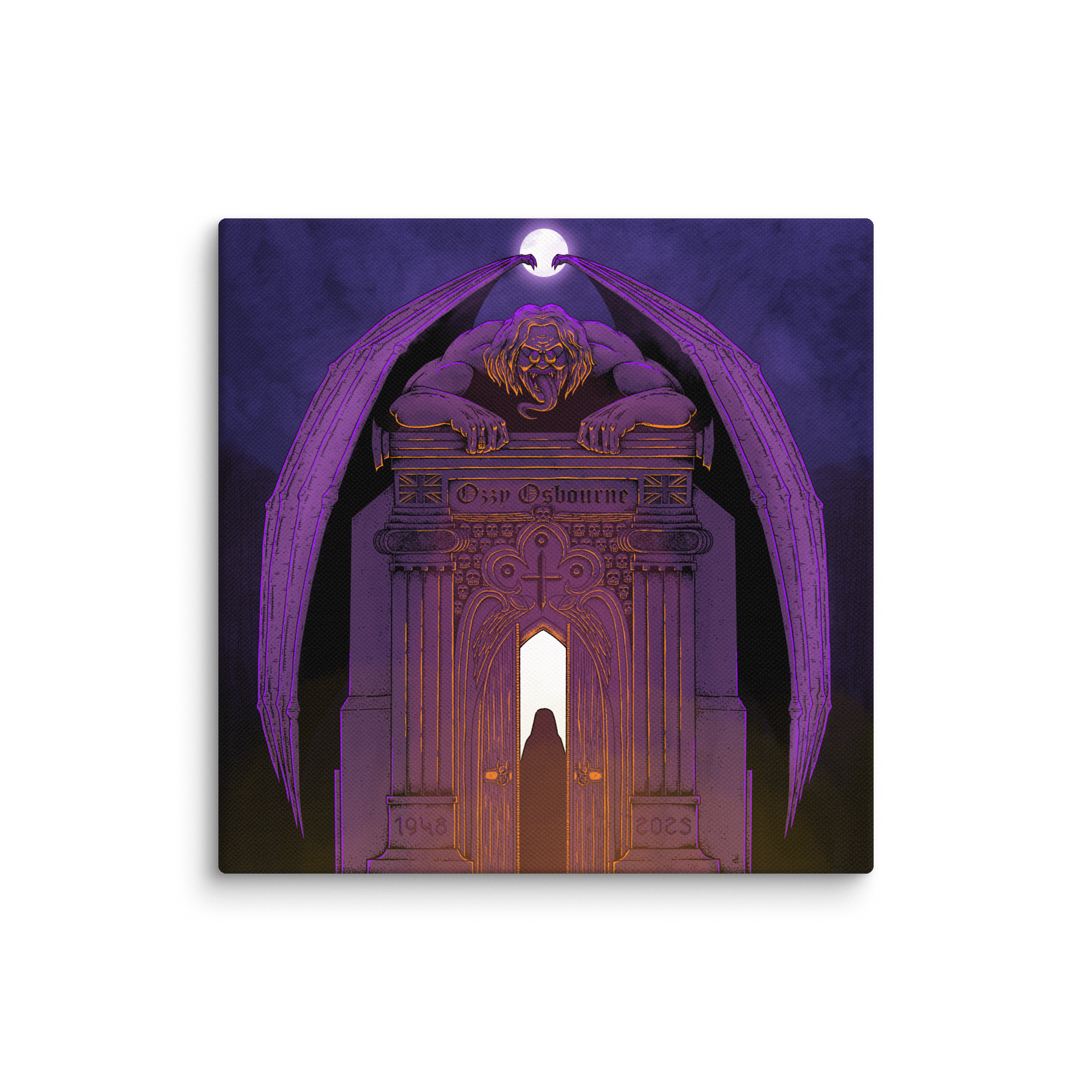 RIP Ozzy Canvas product image (12)