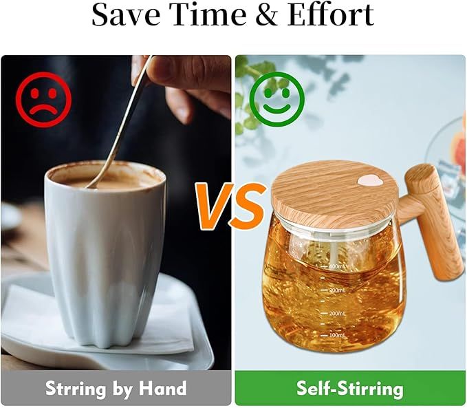 Self Stirring Mug, Electric Mixing Cup Self Stirring Coffee Mug product image (5)